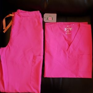 Joy scrub set size xs